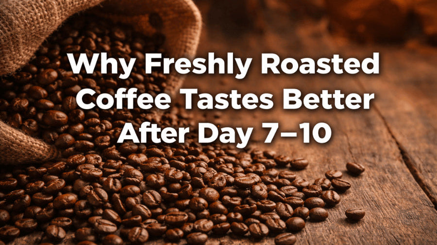 coffee tastes better when fresh