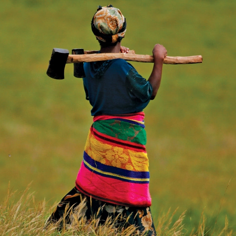 coffee farm worker in Rwanda