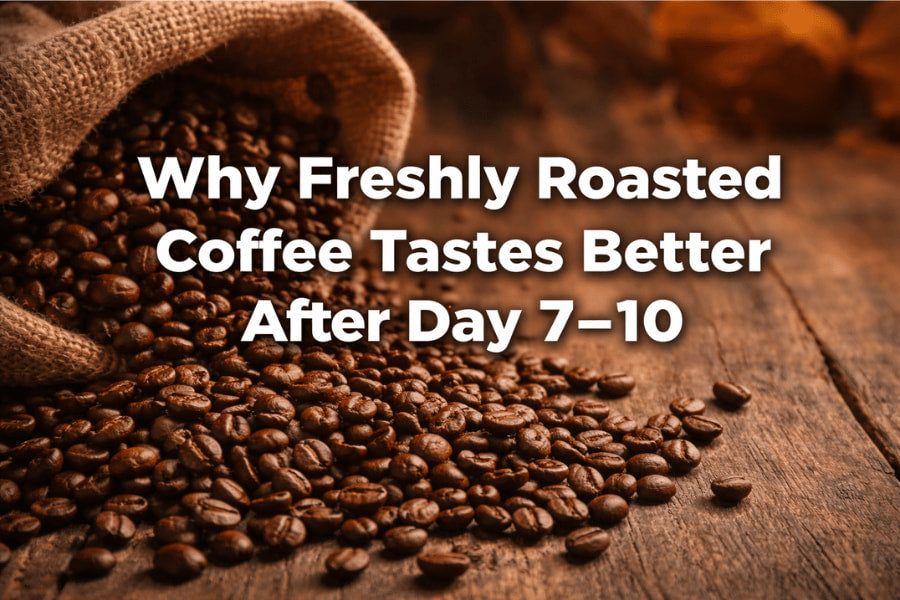 coffee tastes better when fresh