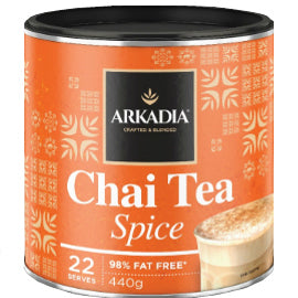 440g tin Arkadia Spice Chai Tea powder