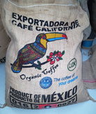Bag of Organic Mountain Water chemical free Mexico Decaf coffee