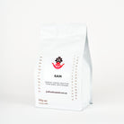 Our 6AM blend in 500g pack size of fresh roasted coffee
