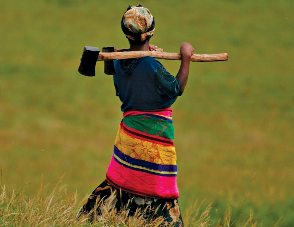 coffee farm worker in Rwanda